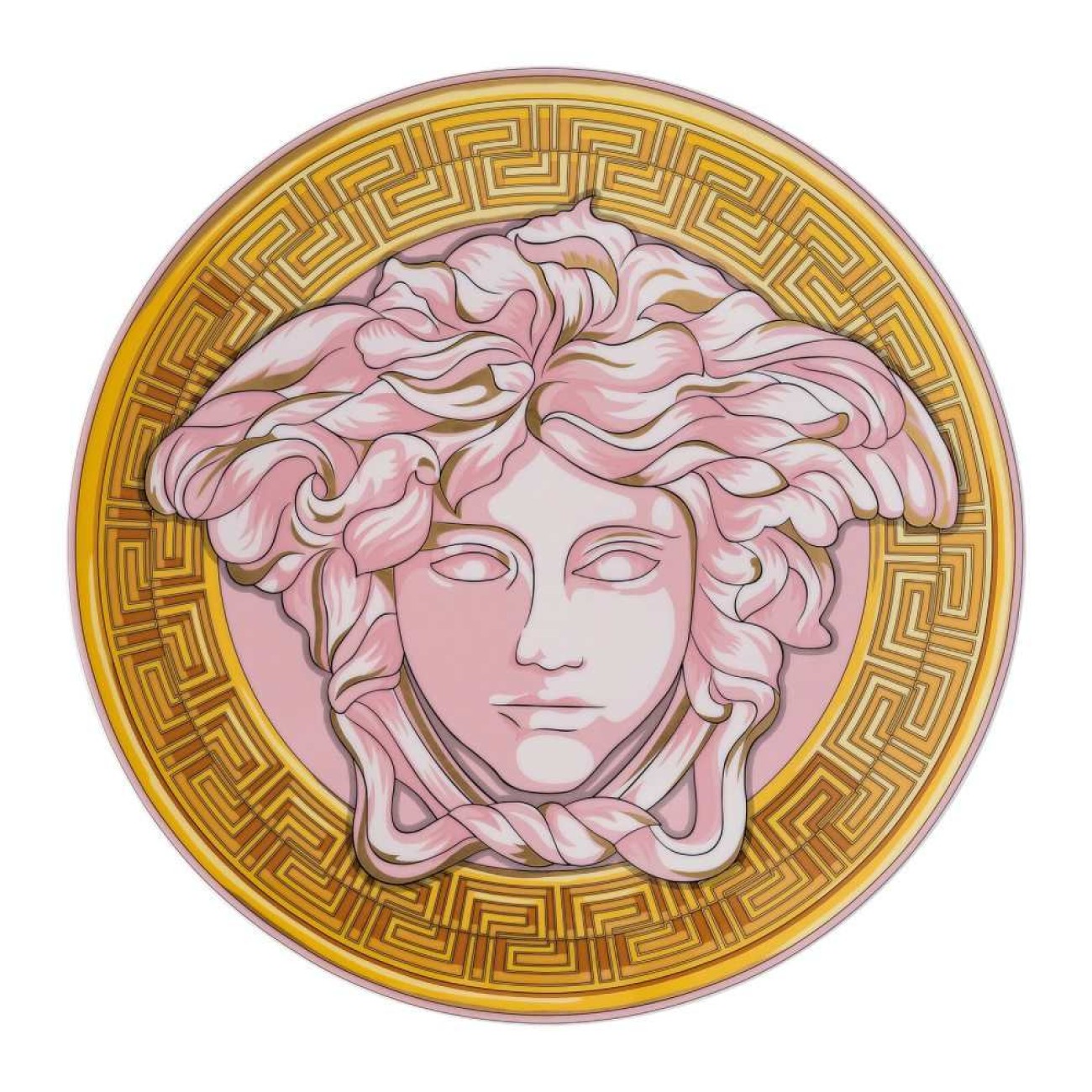 Rosenthal/ Versace Πιατέλα 33 εκ. Pink Coin σειρά Medusa Amplified
 Amplified Medusa by Rosenthal/ Versace