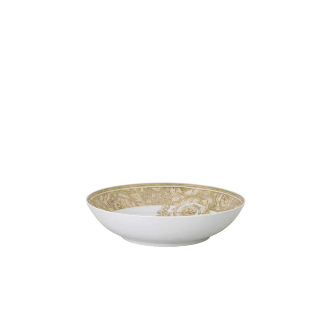 Rosenthal/Versace Πιάτο βαθύ 22 εκ. σειρά Barocco Beige 