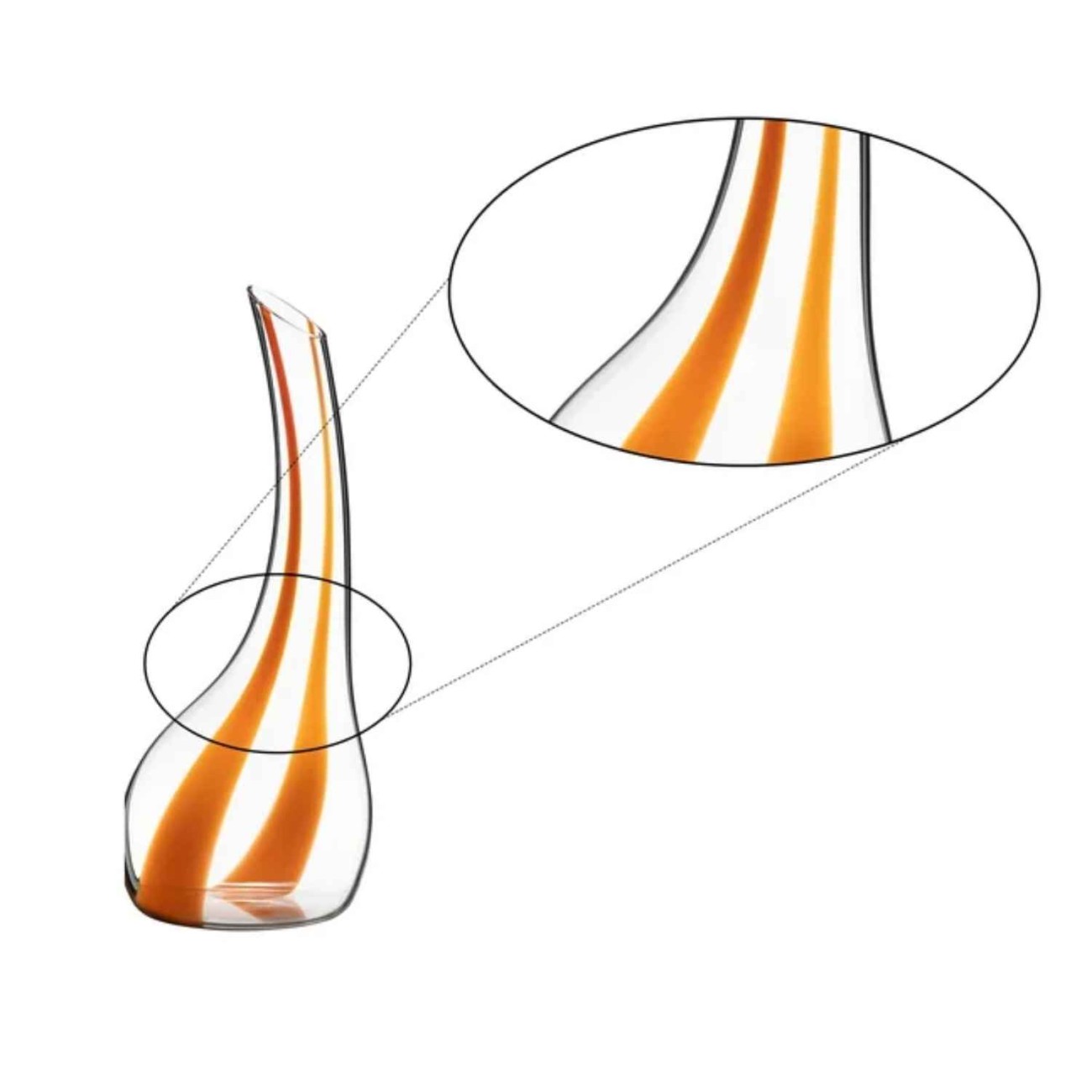 Riedel Καράφα 750 ccm σειρά Cornetto Arancio Αξεσουάρ Κρασιού/Μπαρ