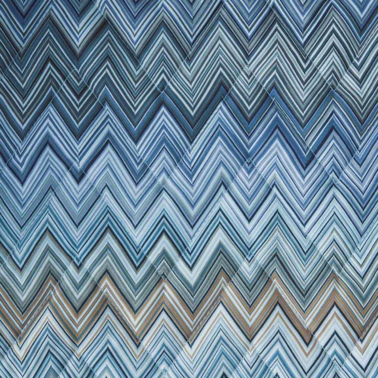 Missoni Κάλυμμα κρεβατιού γκρι green multicolor 260x270εκ σειρά John Re-edition Καλύμματα Κρεβατιού/Ριχτάρια