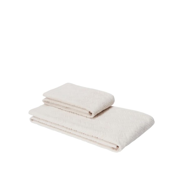 Missoni Σετ 2 τεμ. πετσέτες μπεζ σειρά Chalk Missoni Σετ 2 τεμ. πετσέτες μπεζ σειρά Chalk