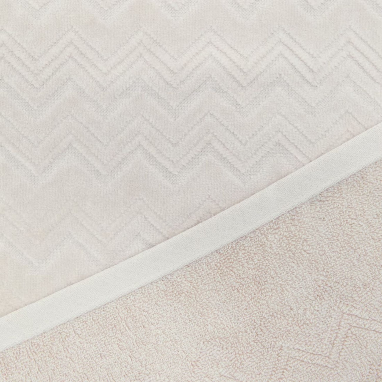 Missoni Σετ 2 τεμ. πετσέτες μπεζ σειρά Chalk Πετσέτες