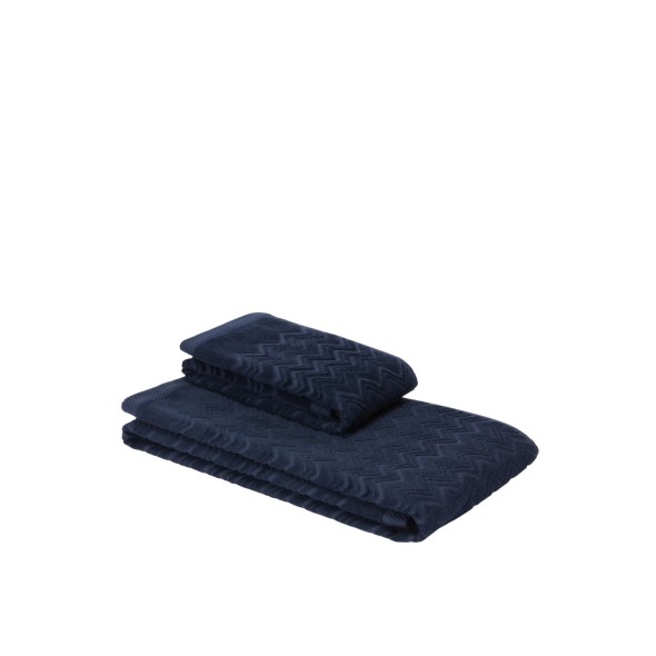 Missoni Σετ 2 τεμ. πετσέτες μπλε σειρά Chalk Missoni Σετ 2 τεμ. πετσέτες μπλε σειρά Chalk