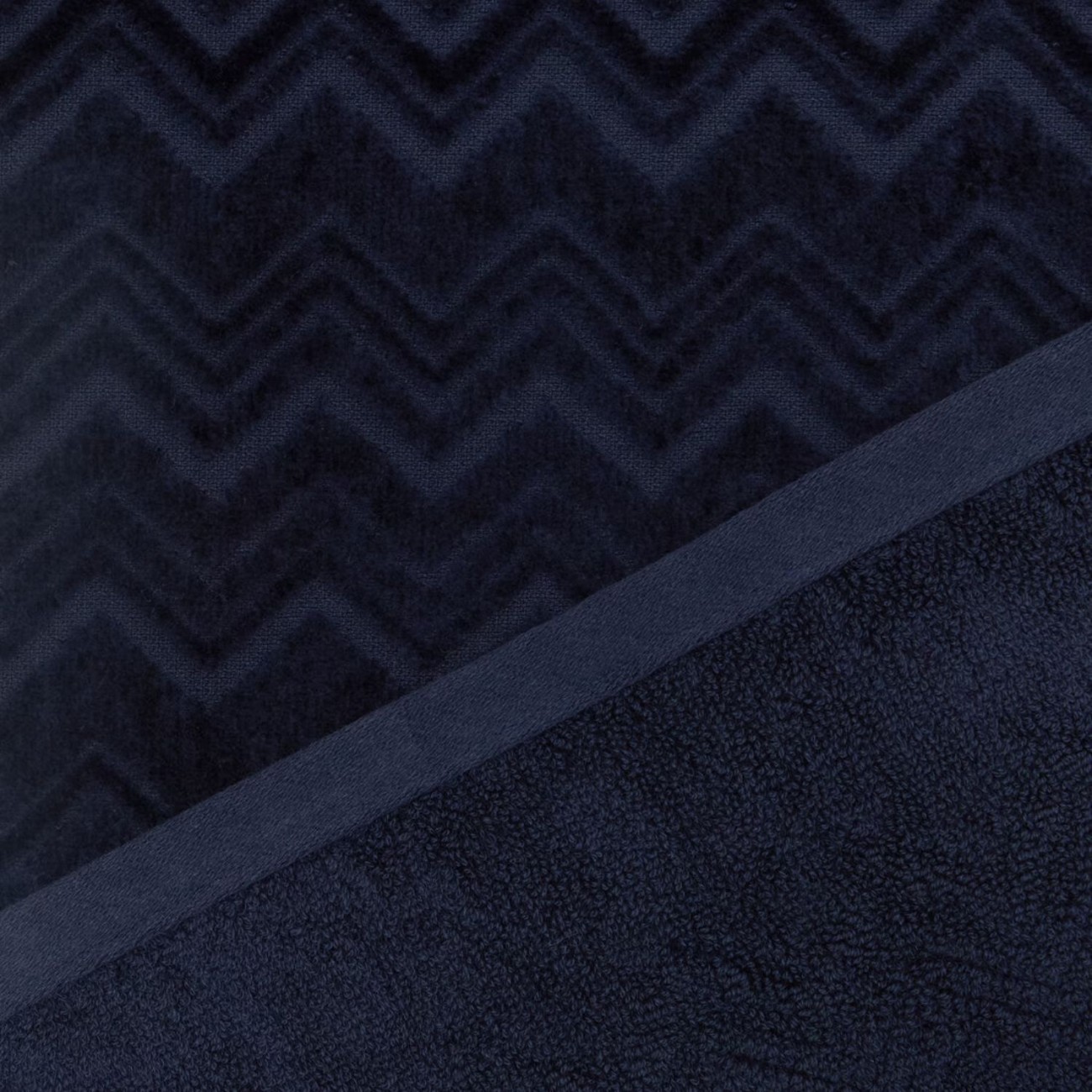 Missoni Σετ 2 τεμ. πετσέτες μπλε σειρά Chalk Πετσέτες