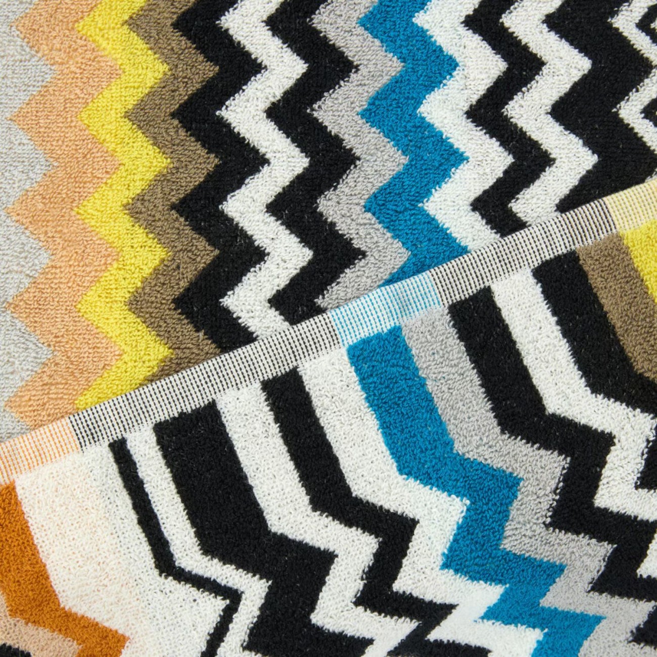 Missoni Σετ 2 τεμ. πετσέτες black multicolor σειρά Best Νέα Είδη