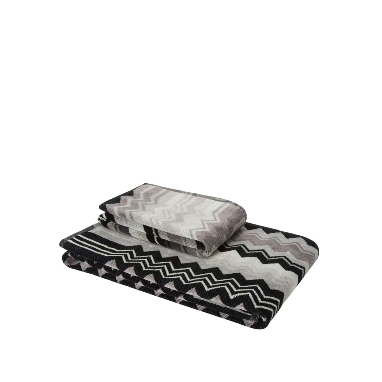 Missoni Σετ 2 τεμ. πετσέτες γκρι multicolor σειρά Giacomo Πετσέτες
