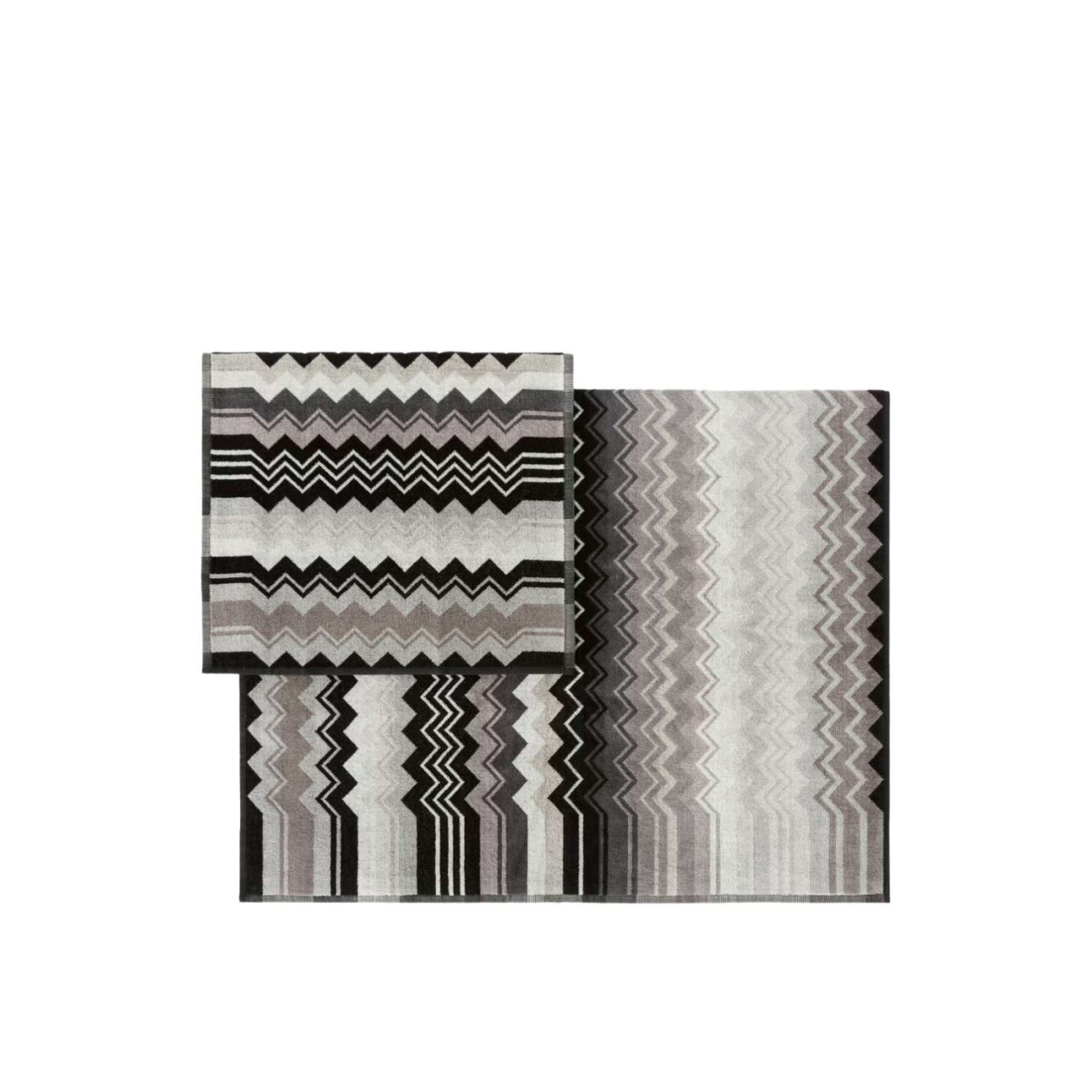 Missoni Σετ 2 τεμ. πετσέτες γκρι multicolor σειρά Giacomo Πετσέτες