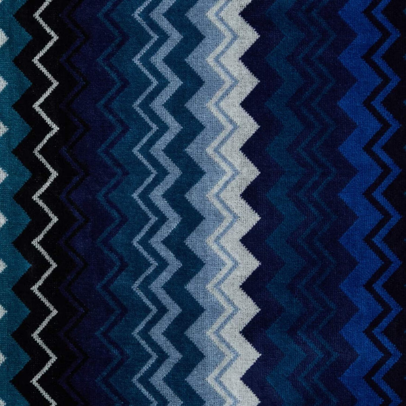 Missoni Σετ 2 τεμ. Πετσέτες blue multicolor σειρά Giacomo Πετσέτες