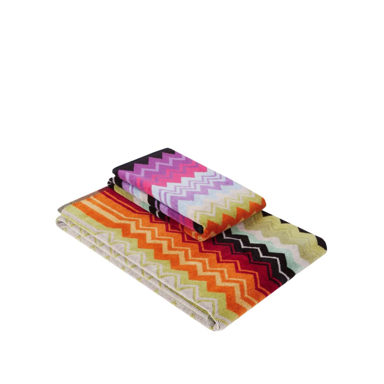 Missoni Σετ 2 τεμ. πετσέτες πορτοκαλί σειρά Giacomo Πετσέτες