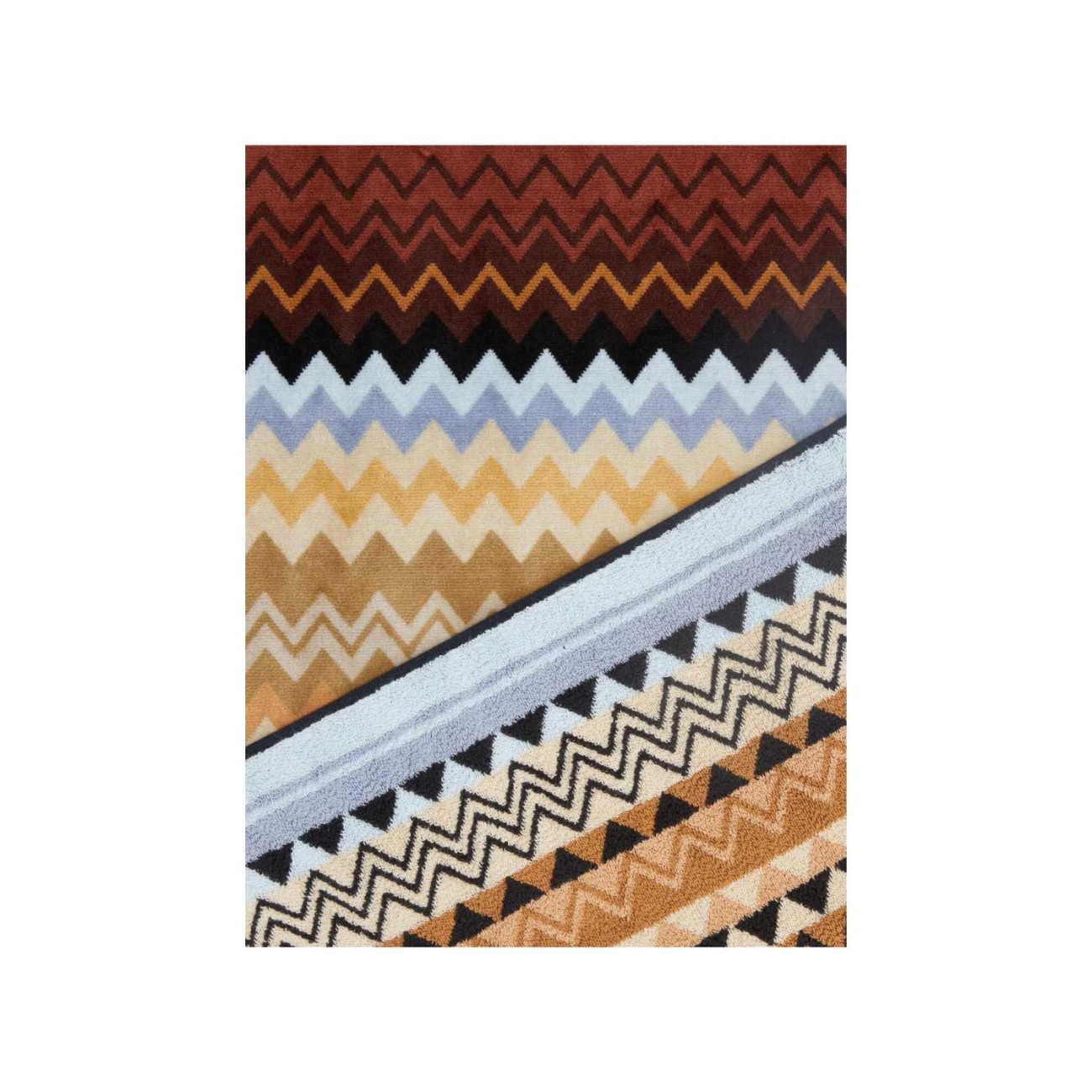 Missoni Πατάκι μπάνιου 60x90 black multicolor σειρά Giacomo Νέα Είδη