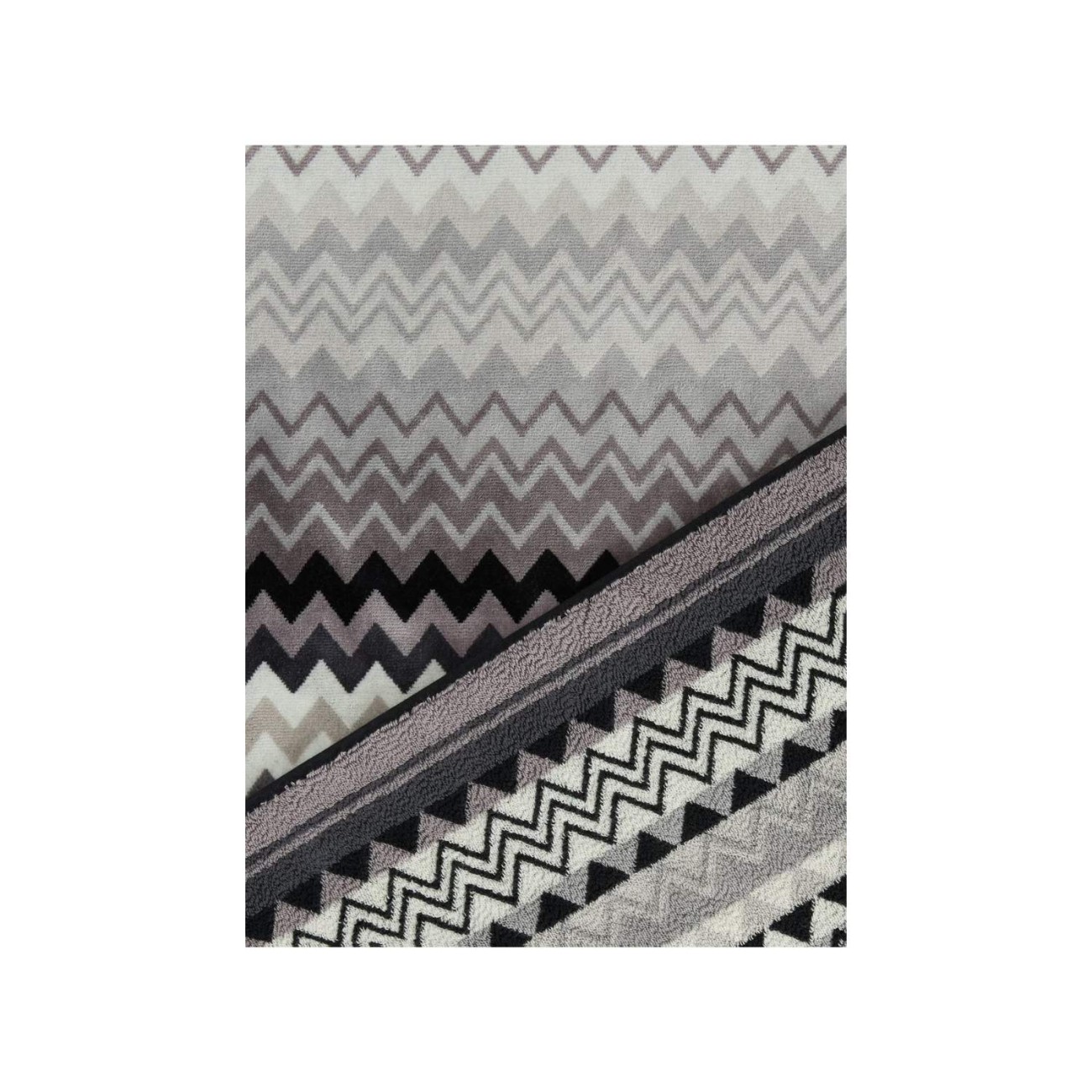 Missoni Πατάκι μπάνιου 60x90 γκρι σειρά Giacomo 