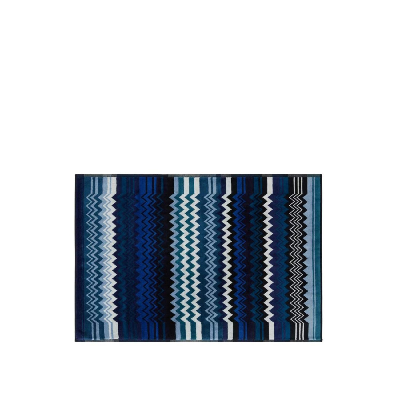 Missoni Πατάκι μπάνιου 60x90 blue multicolor σειρά Giacomo Πατάκια Μπάνιου
