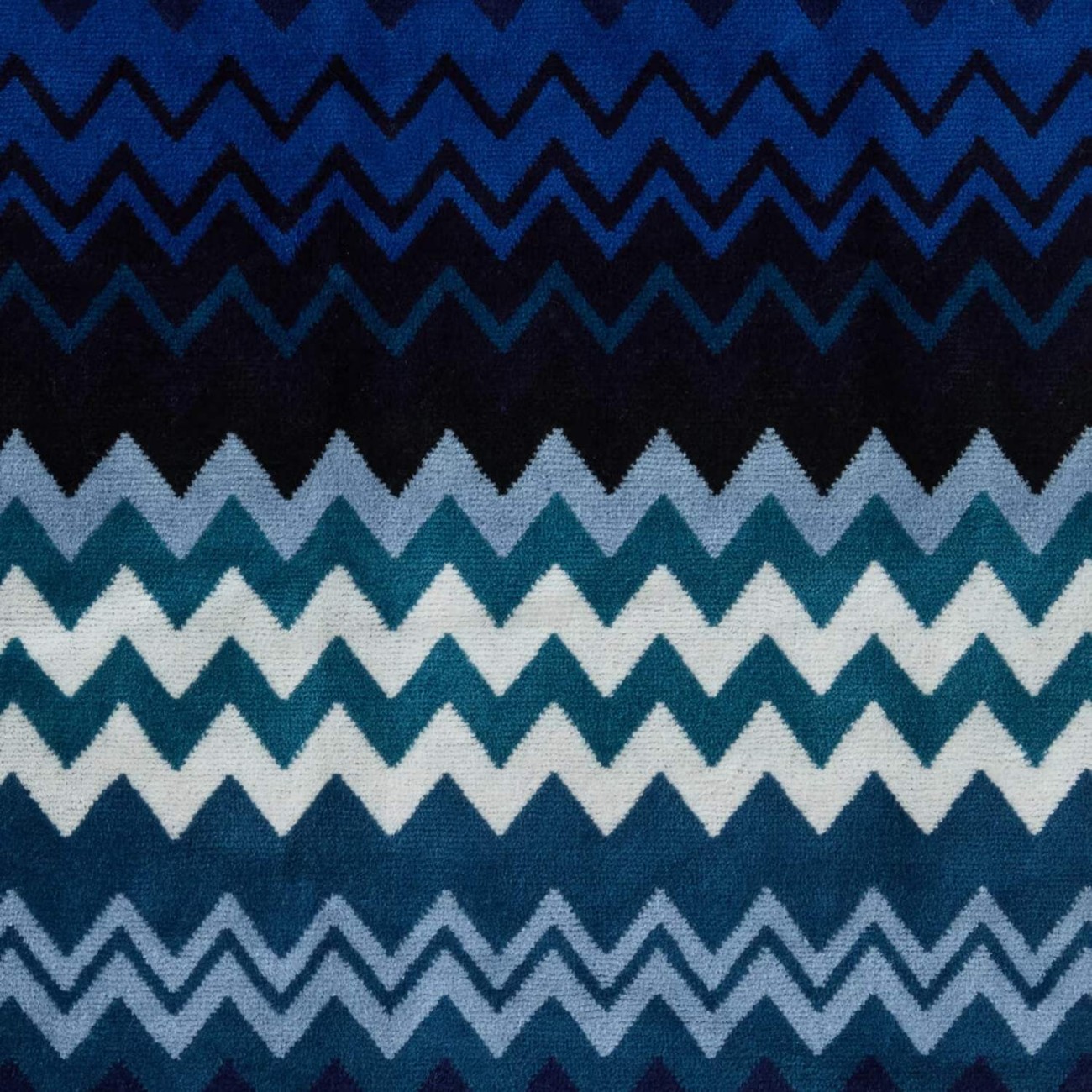 Missoni Πατάκι μπάνιου 60x90 blue multicolor σειρά Giacomo Πατάκια Μπάνιου