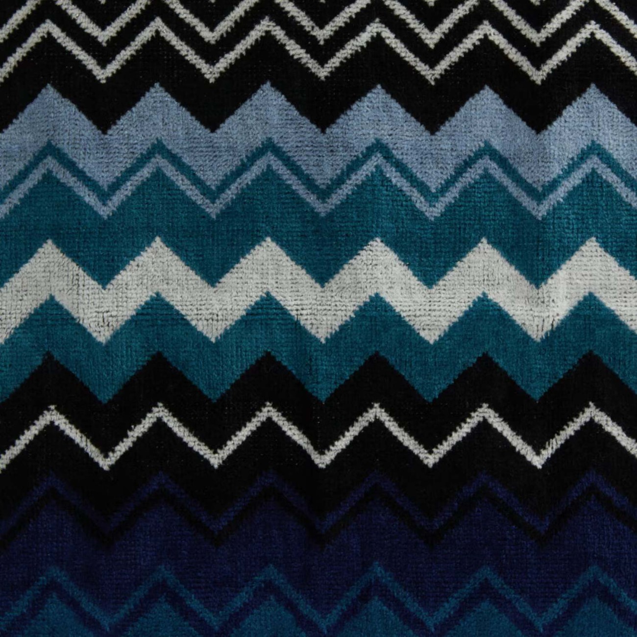 Missoni Σετ 6 τεμ. πετσέτες χεριών σε κουτί blue multicolor σειρά Giacomo Πετσέτες