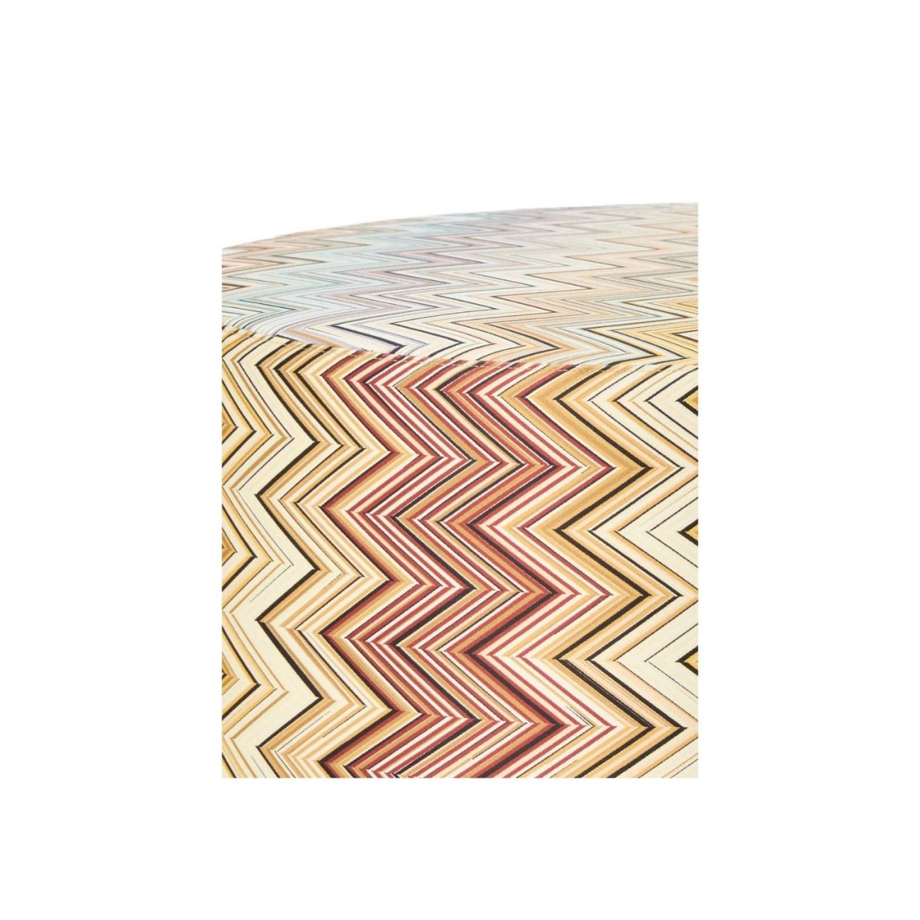 Missoni Πουφ 40x30εκ beige multicolor σειρά Jarris Σκαμπό