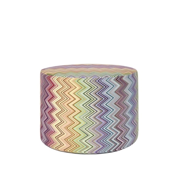 Missoni Πουφ 40x30εκ red multicolor σειρά Jarris