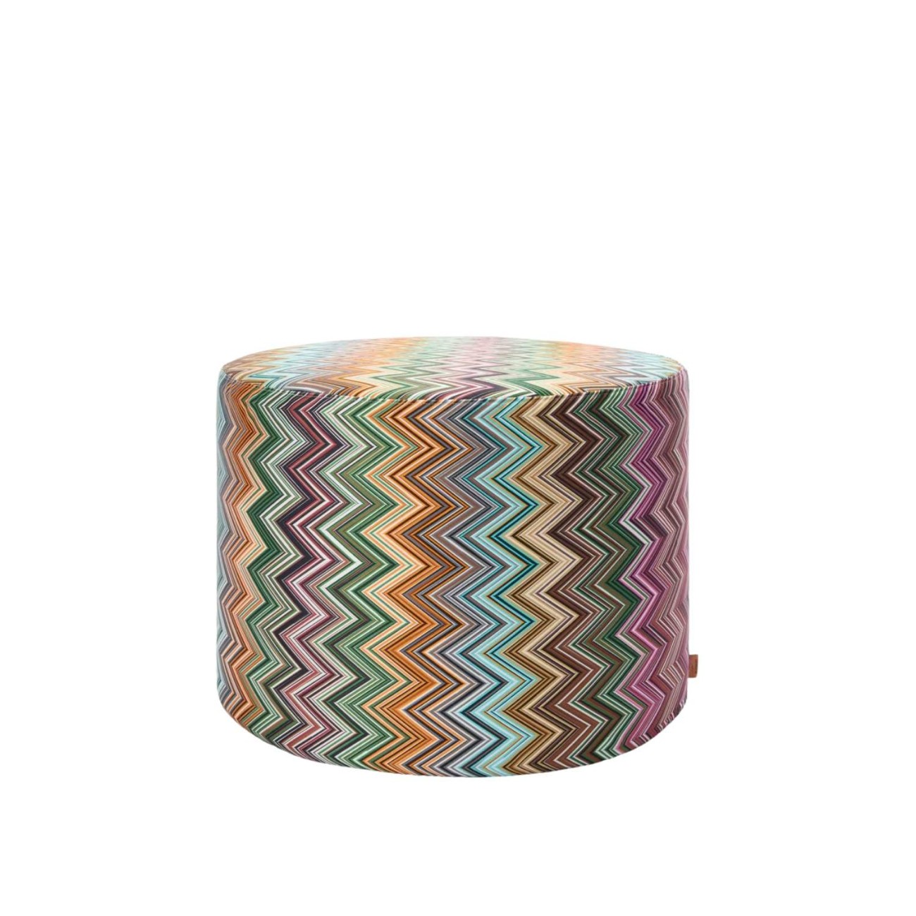 Missoni Πουφ 40x30εκ orange multicolor σειρά Jarris Σκαμπό