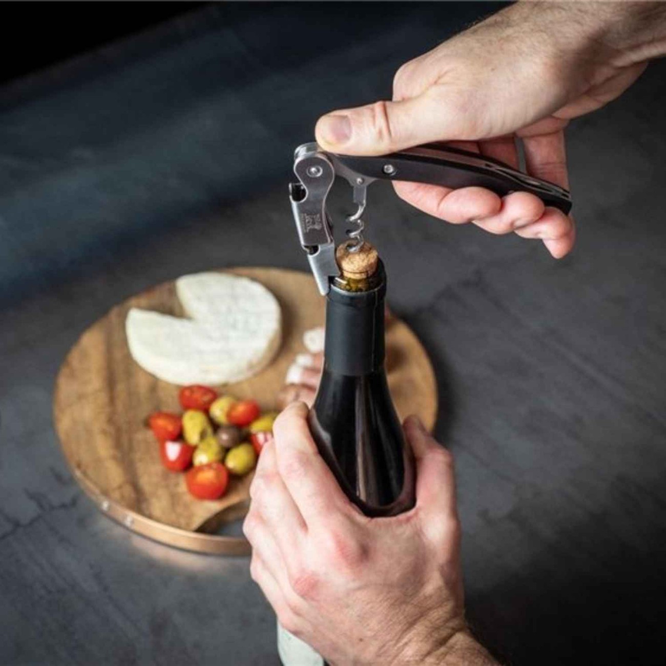 Peugeot Τυρμπουσόν Sommelier Black 13 εκ. σειρά Malbec Αξεσουάρ Κρασιού/Μπαρ
