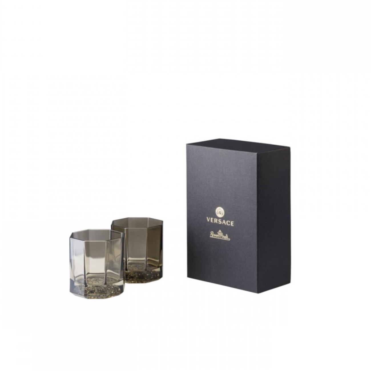 Rosenthal/ Versace Σετ 2 τεμ. ποτήρια ουίσκυ 170 ml σειρά Medusa Lumiere Haze Medusa Lumière by Rosenthal/ Versace