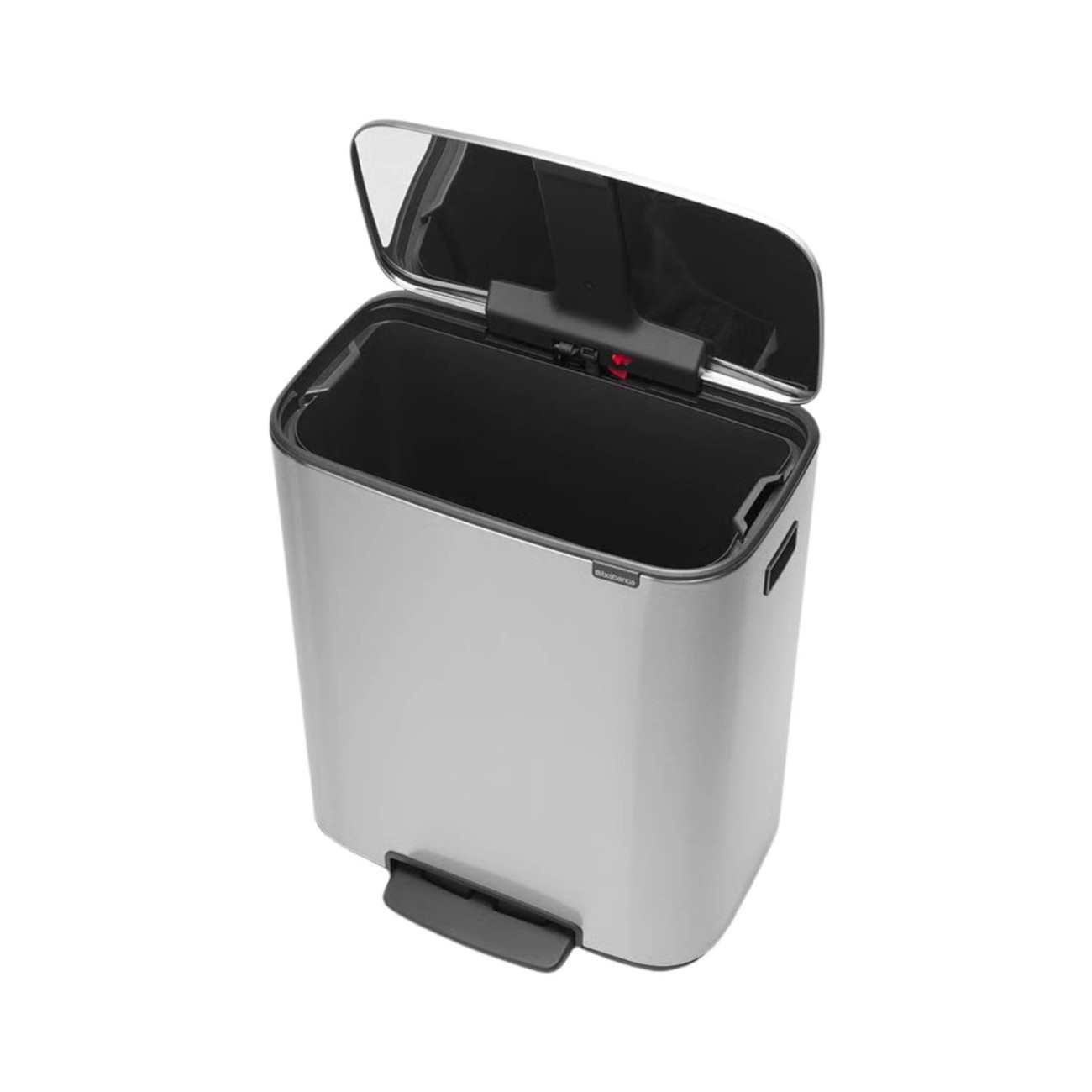 Brabantia Κάδος Απορριμμάτων 60 lt Matt Steel Fingerproof σειρά BO PEDAL Κάδοι Κουζίνας
