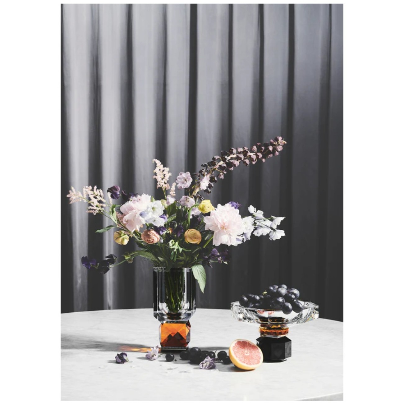 Reflections Copenhagen Κρυστάλλινο Μπωλ 22εκ. Arizona Amber  Κρυστάλλινα Είδη Reflections Copenhagen