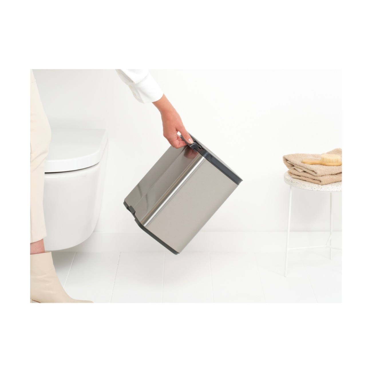 Brabantia Δοχείο απορριμμάτων Waste Bin 7L Matt Steel σειρά BO
 Κάδοι Απορριμμάτων 