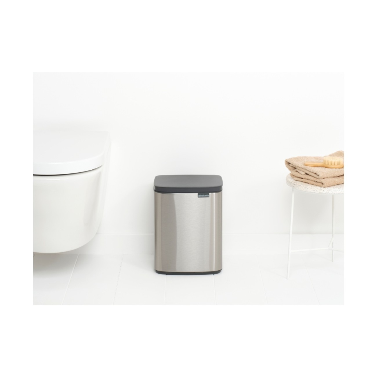 Brabantia Δοχείο απορριμμάτων Waste Bin 7L Matt Steel σειρά BO
 Κάδοι Απορριμμάτων 