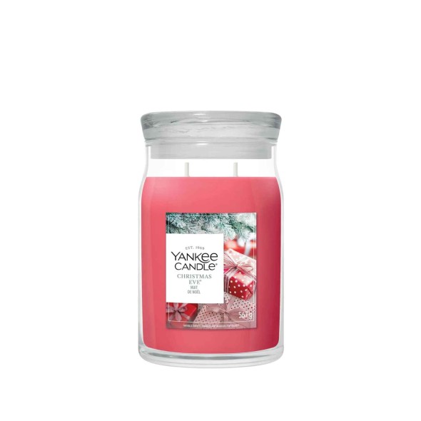 Yankee Candle Αρωματικό Κερί Signature σε Γυάλινο Δοχείο Large σειρά Christmas Eve (567γρ.) Yankee Candle Αρωματικό Κερί Signature σε Γυάλινο Δοχείο Large σειρά Christmas Eve (567γρ.)