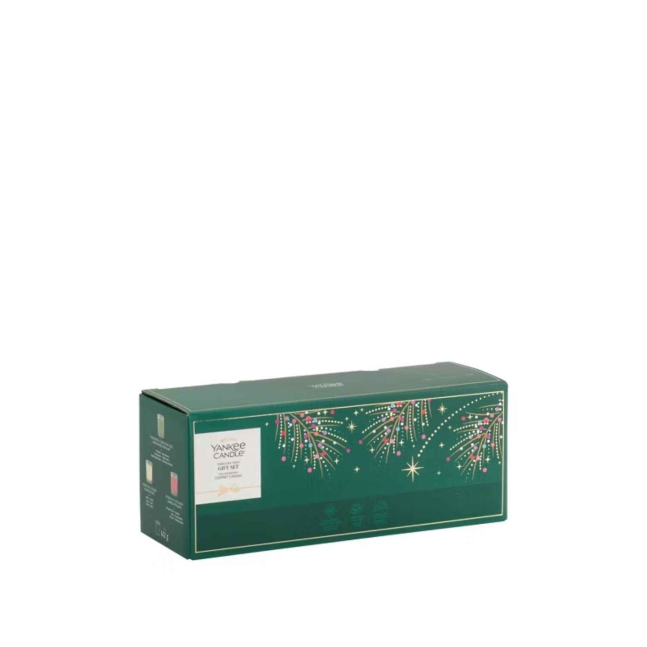 Yankee Candle Giftset με 3 Χριστουγεννιάτικα Αρωματικά small κεριά (142γρ) Χριστουγεννιάτικα