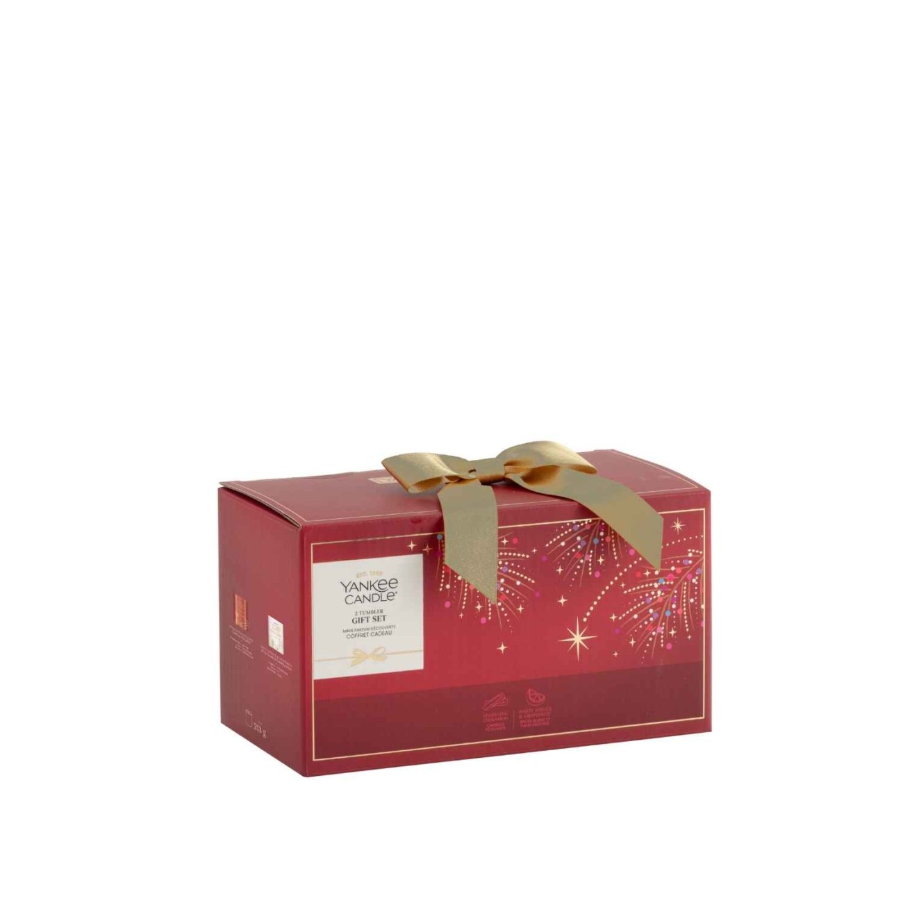 Yankee Candle Giftset με 2 Χριστουγεννιάτικα Αρωματικά small κεριά (213γρ) Χριστουγεννιάτικα