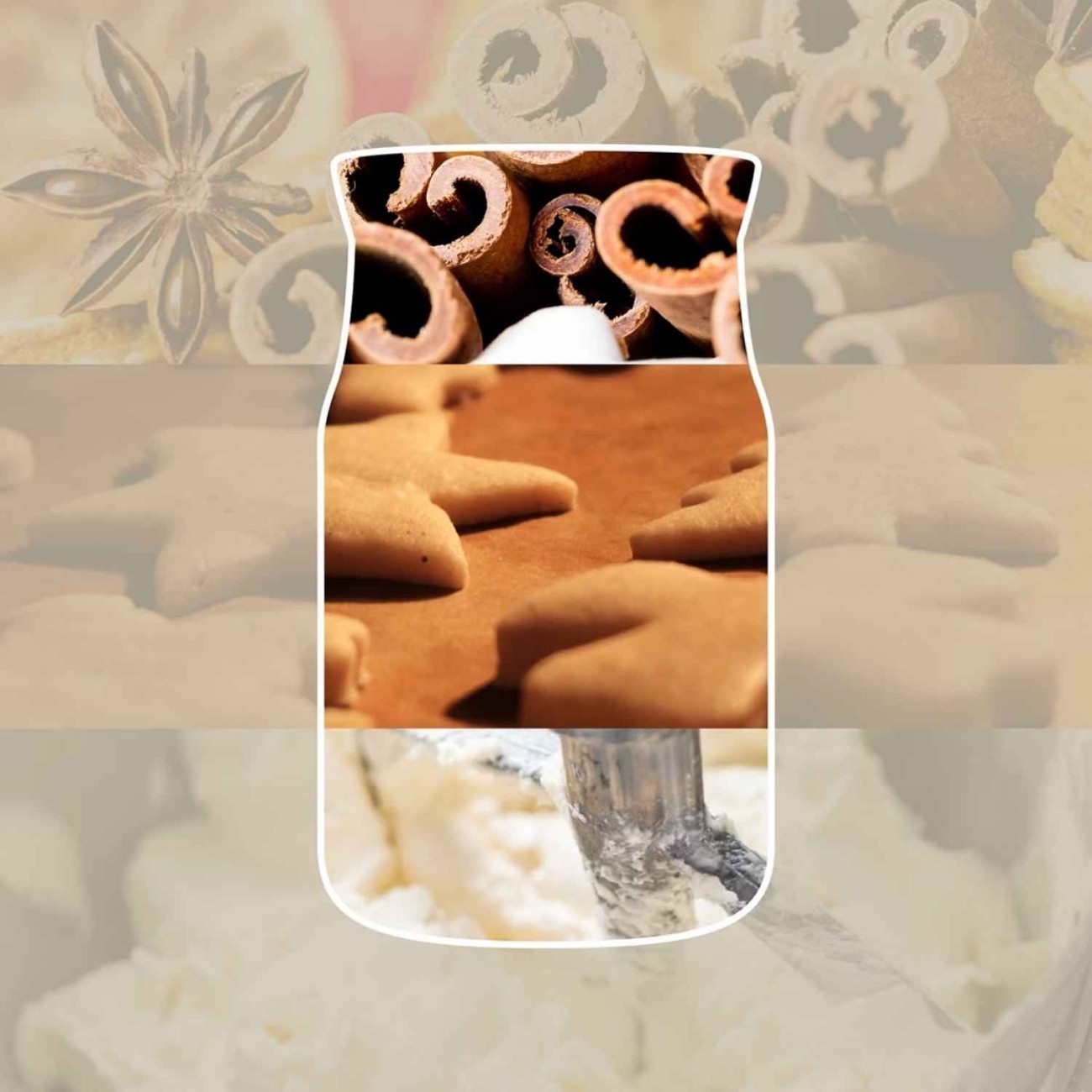 Yankee Candle Αρωματικό Κερί Signature σε Γυάλινο Δοχείο Large σειρά Baking Memories (567γρ.) Χριστουγεννιάτικα