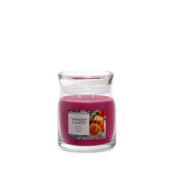 Yankee Candle Αρωματικό Κερί Signature σε Γυάλινο Δοχείο Medium σειρά Jingle Mingle (368γρ.)
Yankee Candle Αρωματικό Κερί Signature σε Γυάλινο Δοχείο Medium σειρά Jingle Mingle (368γρ.)