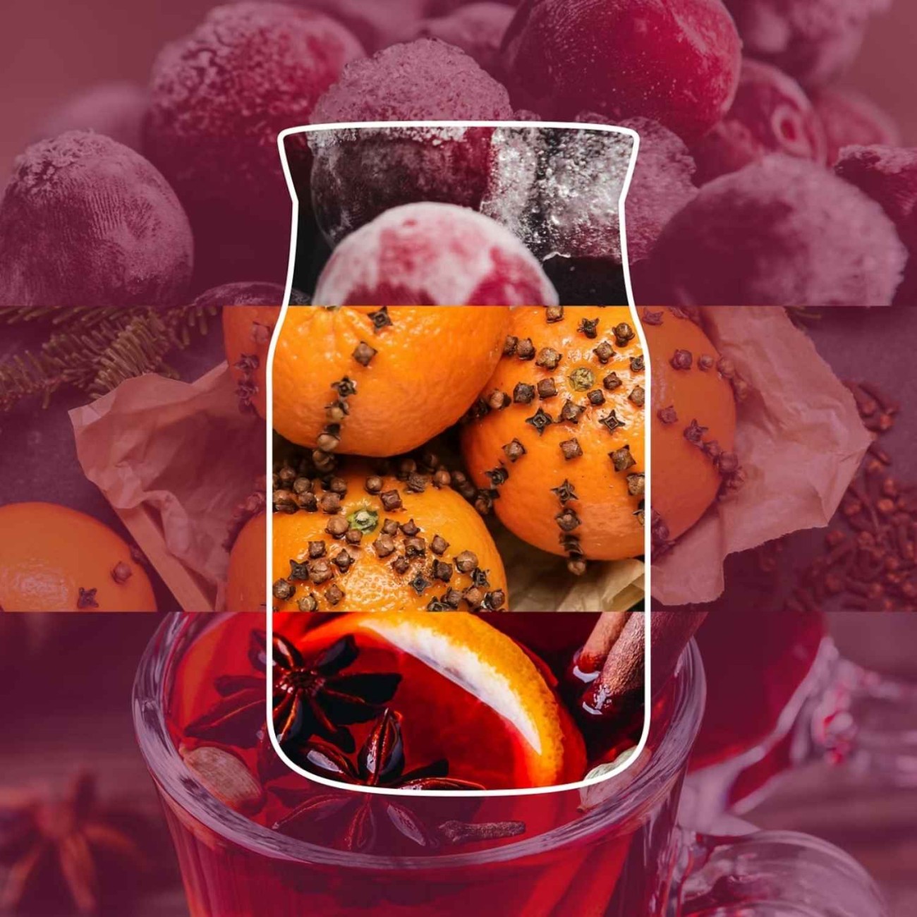 Yankee Candle Αρωματικό Κερί Signature σε Γυάλινο Δοχείο Medium σειρά Jingle Mingle (368γρ.) Χριστουγεννιάτικα