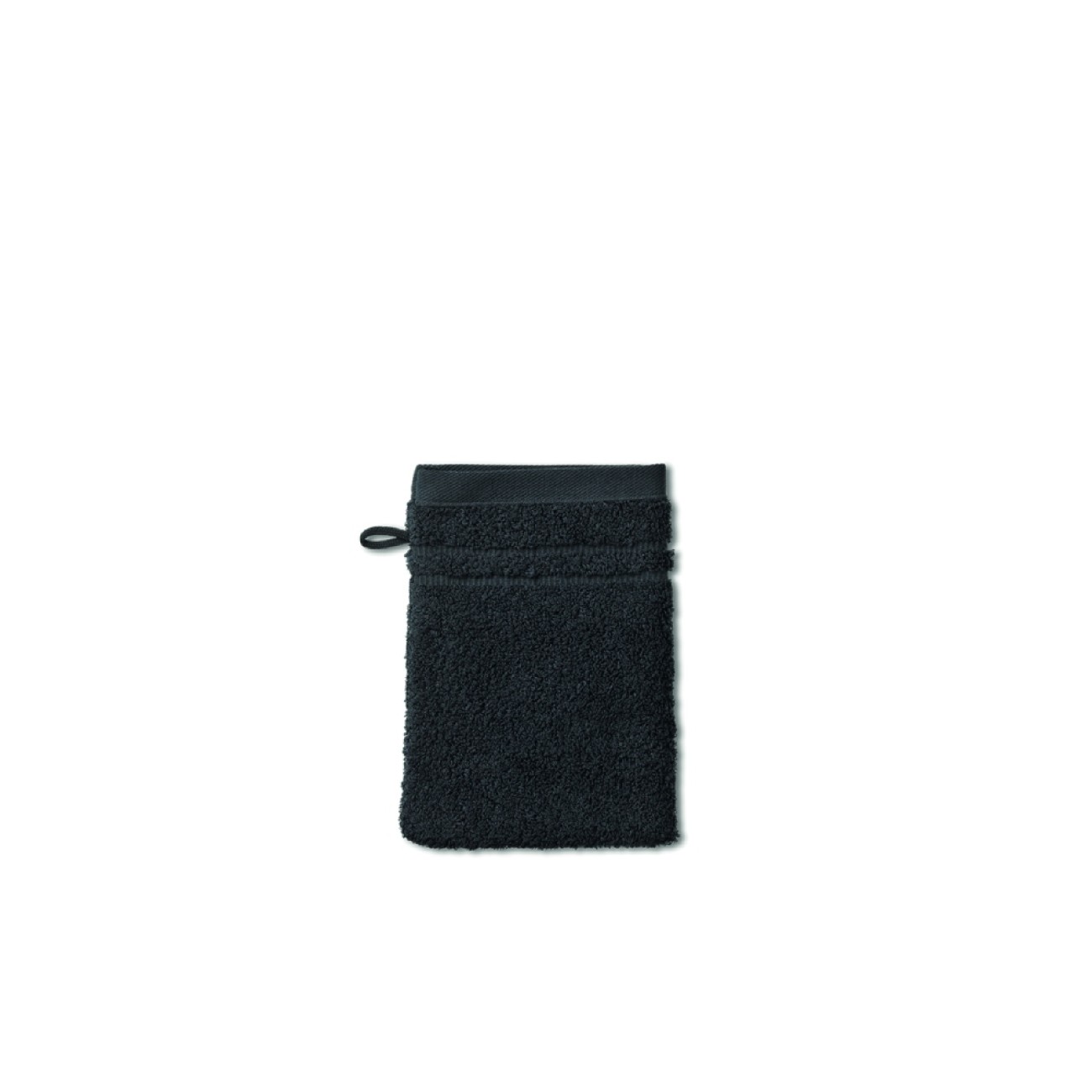 Kela Γάντι μπάνιου 15x21cm μαύρο σειρά Leonora Πετσέτες