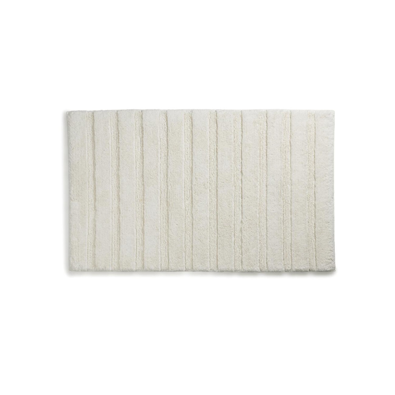 Kela Πατάκι μπάνιου αντιολισθητικό 80x50cm offwhite σειρά Megan Αξεσουάρ Μπάνιου