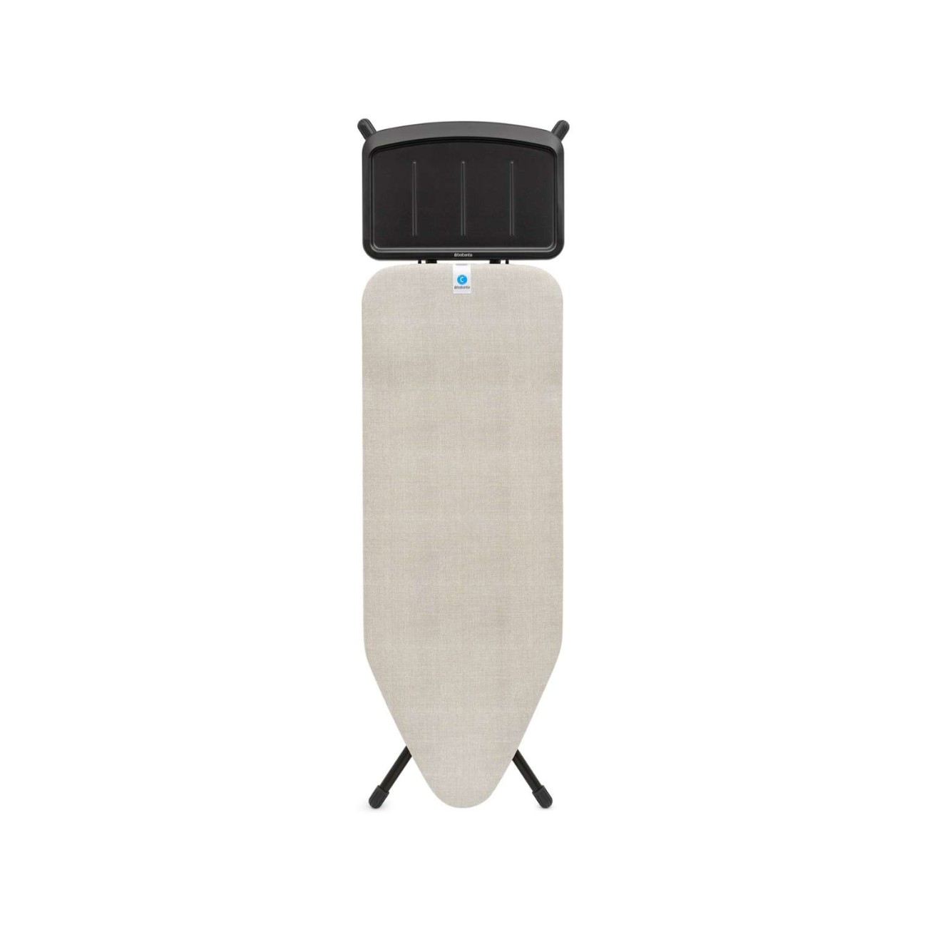 Brabantia Σιδερώστρα C 124Χ45 SSUH Denim Grey Σιδερώστρες