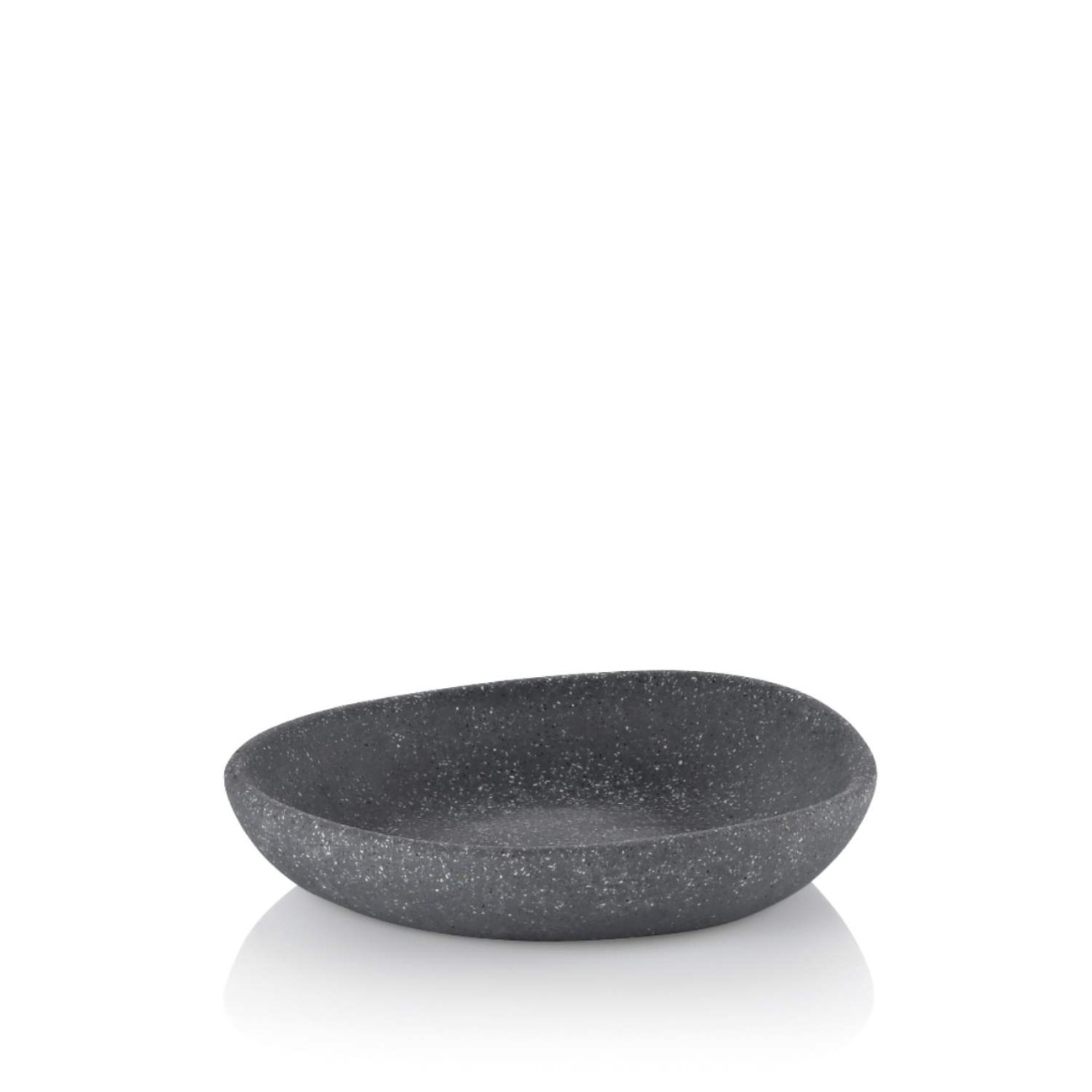 Kela Θήκη σαπουνιού 12x11,5x2,5cm γκρι Roda Αξεσουάρ Μπάνιου