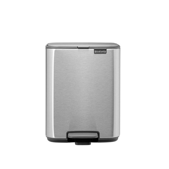 Brabantia Δοχείο Απορριμάτων 7lt Matt Steel Fingerprint Proof σειρά Bo Pedal Brabantia Δοχείο Απορριμάτων 7lt Matt Steel Fingerprint Proof σειρά Bo Pedal