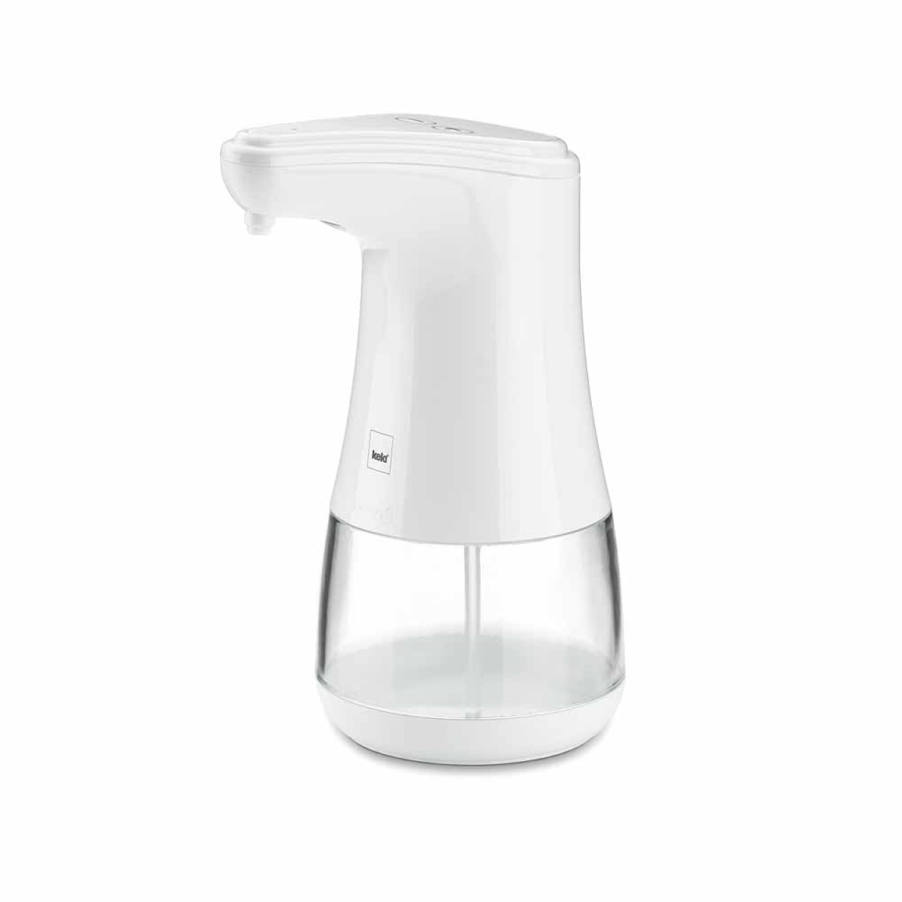 Kela Θήκη απολυμαντικού Φ9x19cm /360ml λευκή σειρά Aurie Αξεσουάρ Μπάνιου