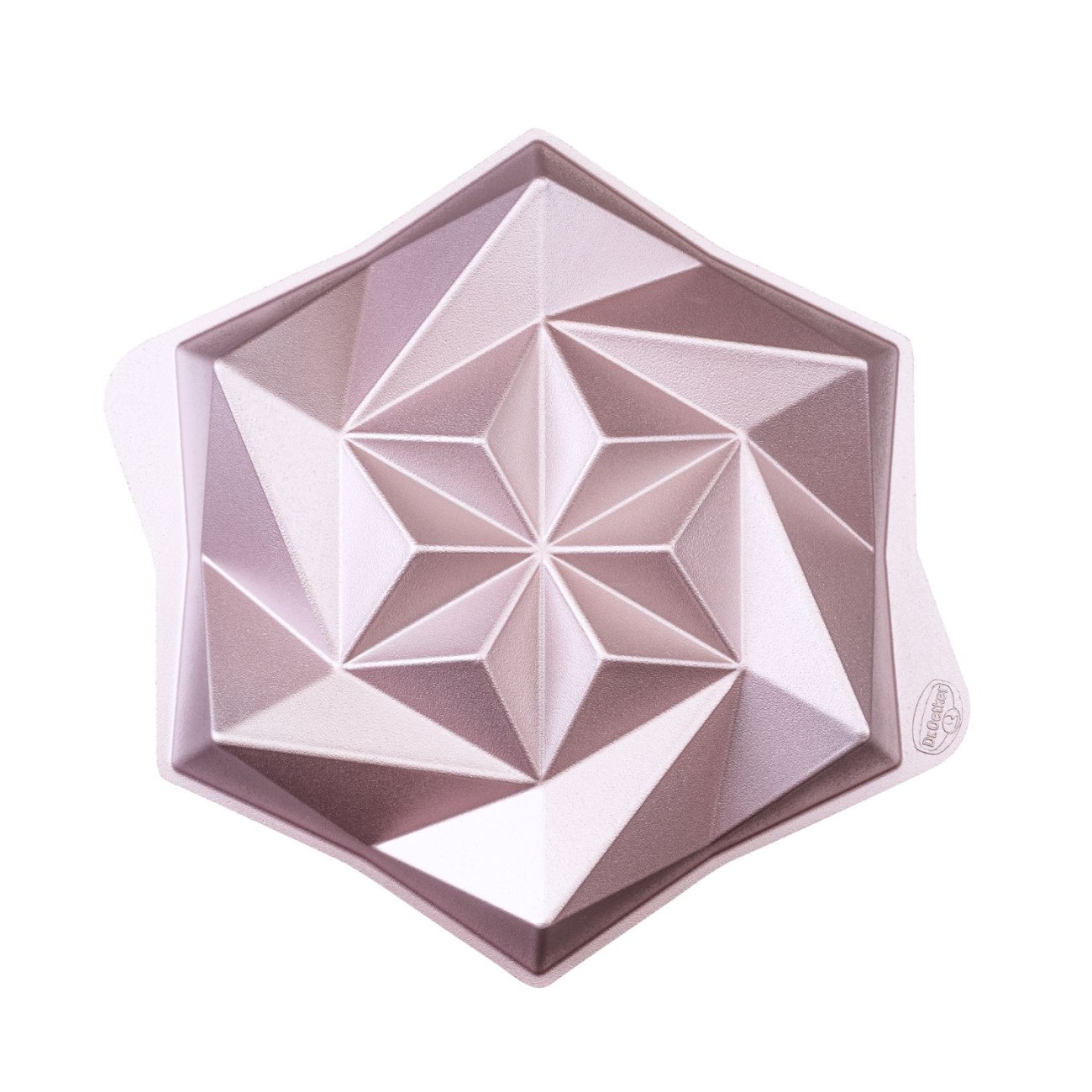 Dr Oetker Φόρμα κέικ Φ28 Χ 7 εκ./2 λτ Origami rose gold σειρά Creative Φόρμες Κέικ