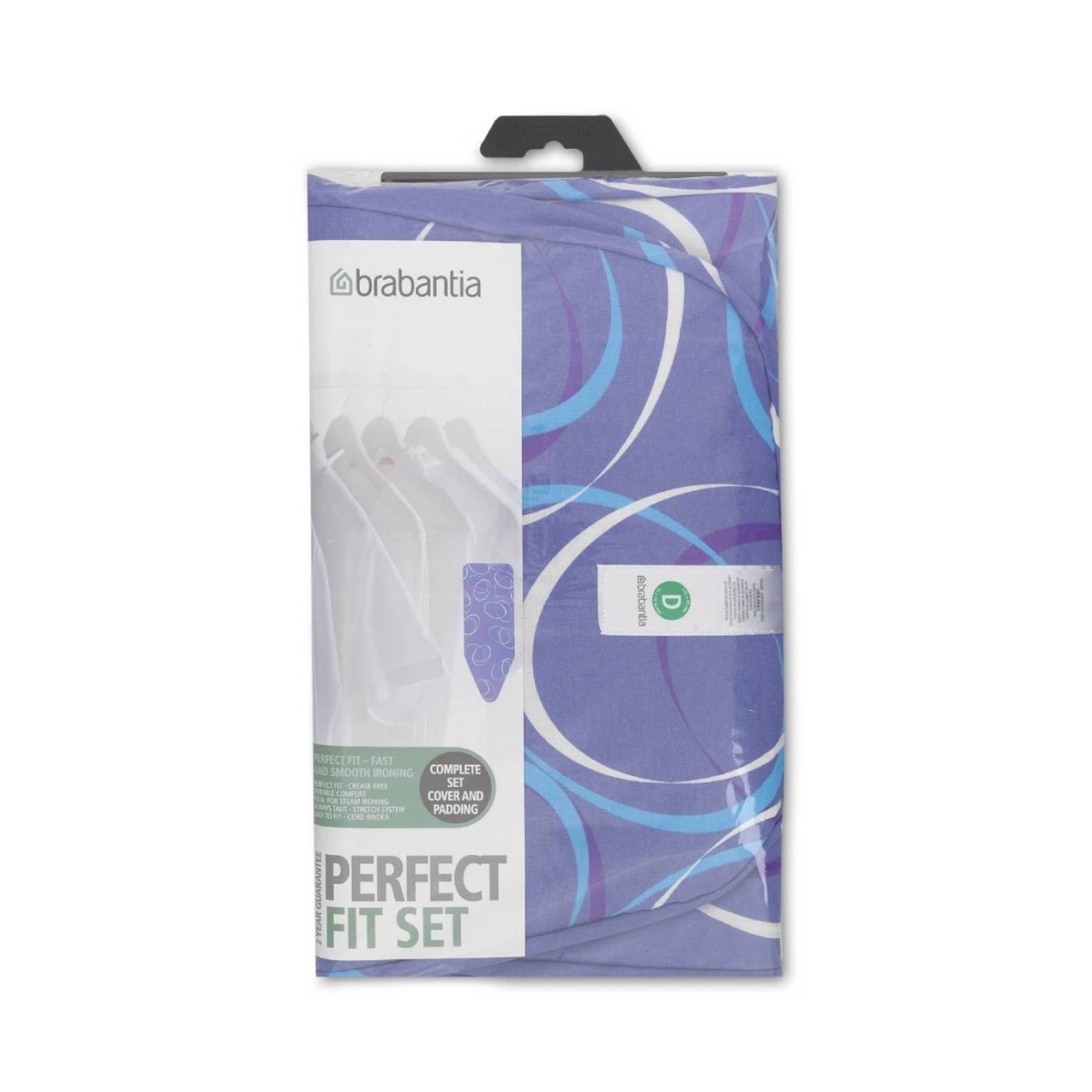 Brabantia Σιδερόπανο D 135Χ45cm 4mm με τσόχα Colourful Σιδερώστρες/Απλώστρες