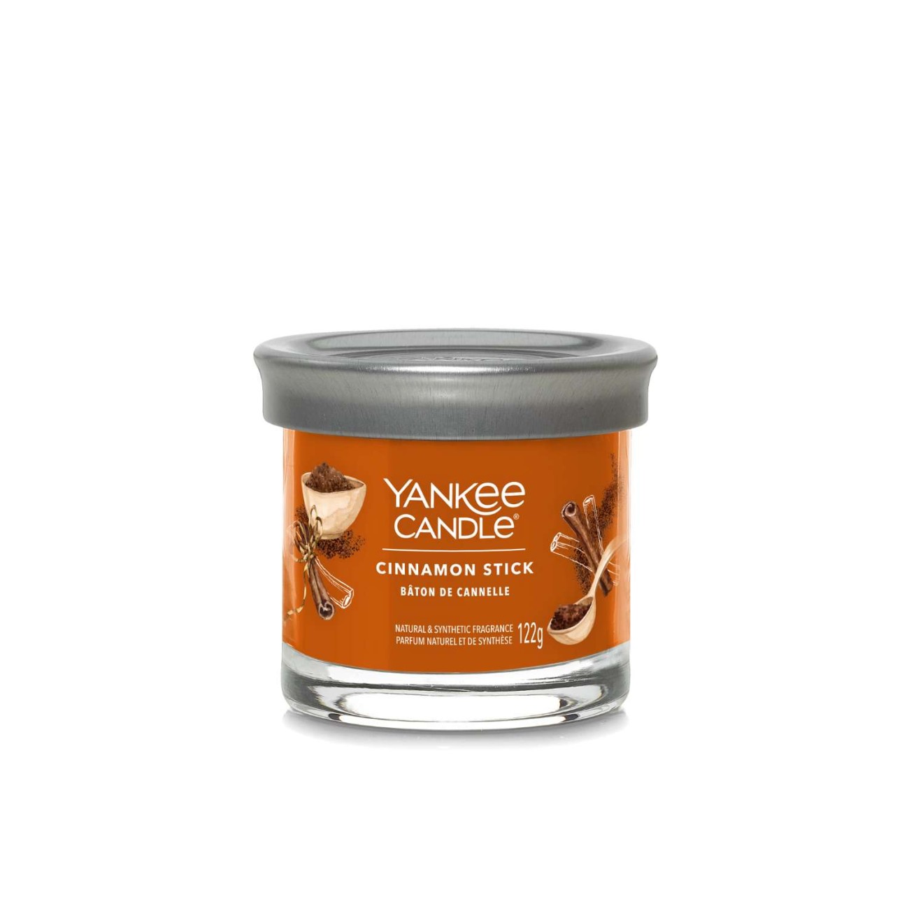 Yankee Candle Αρωματικό Κερί Signature σε Γυάλινο Δοχείο Small σειρά Cinnamon stick Αρωματικα Κεριά