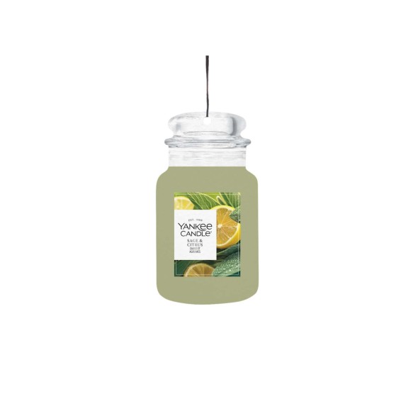 Yankee Candle Αρωματικό Καρτελάκι για το Αυτοκίνητο σειρά Sage & citrus
