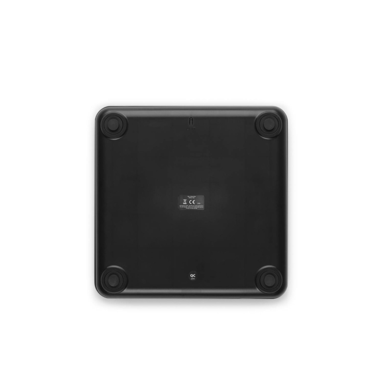 Brabantia Ψηφιακή ζυγαριά μπάνιου 30Χ30Χ4,3 εκ. Dark Grey Battery Free σειρά ReNew Ζυγαριές Μπάνιου