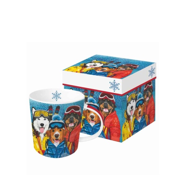 Paperproducts Design - PPD Κούπα 400ml σε κουτί σειρά Ski Dogs Paperproducts Design - PPD Κούπα 400ml σε κουτί σειρά Ski Dogs