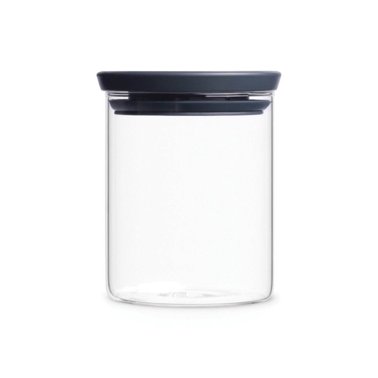 Brabantia Δοχείο κουζίνας 0,6lt Dark Grey Δοχεία Τροφίμων