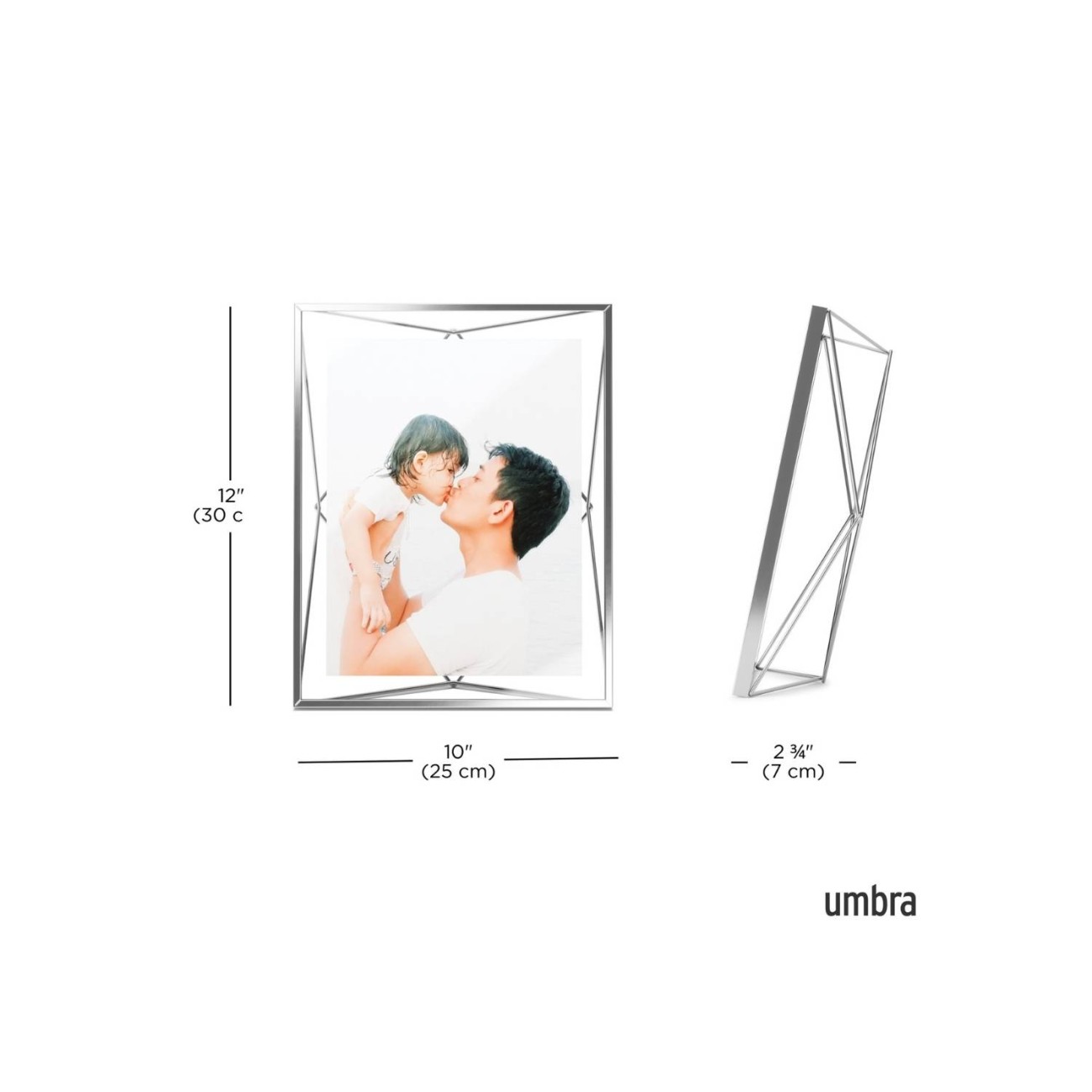 Umbra Φωτογραφοθήκη 20x25cm χρώμιο σειρά Prisma Φωτογραφοθήκες (κορνίζες)