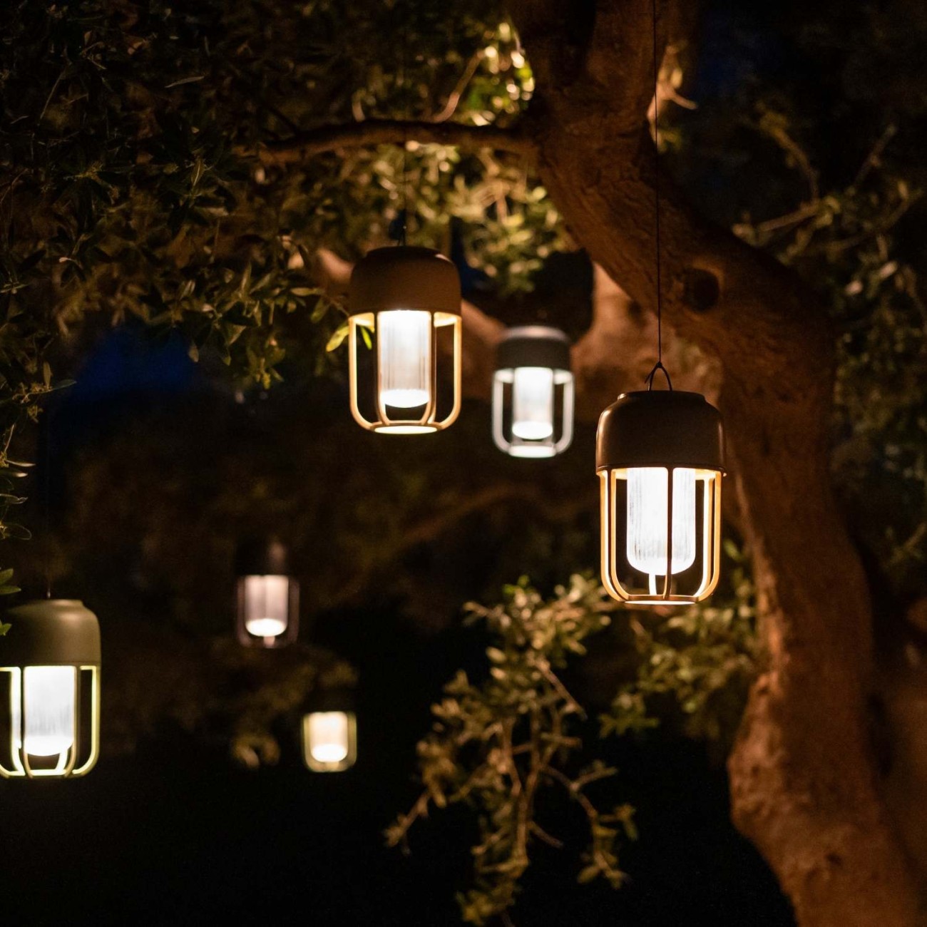Houe Λάμπα ηλιακή μπεζ σειρά Light No 1 Επιτραπέζια/Επαναφορτιζόμενα