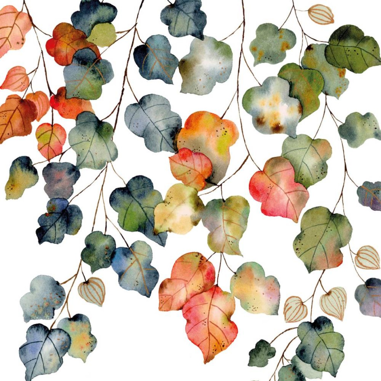 Paperproducts Design - PPD  Χαρτοπετσέτα 33x33cm σειρά Bright Fall
 Αξεσουάρ Σερβιρίσματος