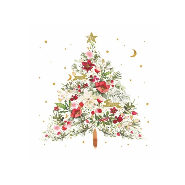 Paperproducts Design - PPD Χαρτοπετσέτα 33x33cm σειρά Beautiful Christmas Tree Paperproducts Design - PPD Χαρτοπετσέτα 33x33cm σειρά Beautiful Christmas Tree